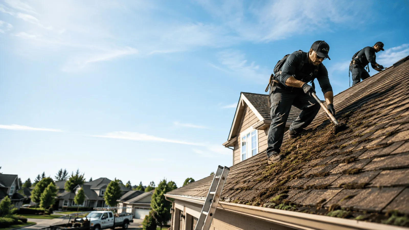 Roof Moss Removal in Cumberland, MD near me